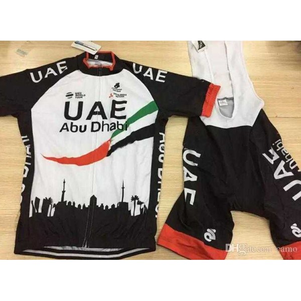 2017 Abu Dhabi Uae Fietskleding Set Fietsshirt Met Korte Mouwen+Korte Koersbroek 2017 Abu Dhabi Uae Fietskleding Set Fietsshirt Met Korte Mouwen+Korte Koersbroek