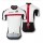 2016 ASSOS Wielershirt Korte Mouw Rood Wit Zwart