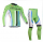 2014 Cannondale Fietskleding Set Outlet Wielershirt Lange Mouw+Lange Fietsbroeken Blauw Zwart Wit