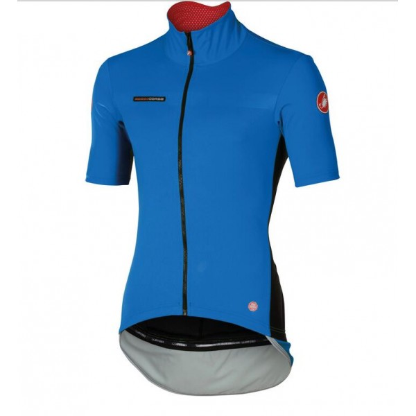 2016 Castelli Perfetto Wielershirt Korte Mouw Blauw