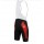 2016 Castelli Evoluzione Korte Fietsbroeken Bib Rood