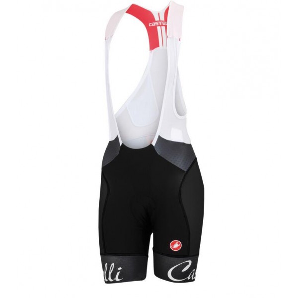2016 Castelli Vrouwen Free Aero Korte Fietsbroeken Bib Zwart