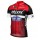2016 Etixx Quick Step Wielershirt Met Korte Mouwen Rood
