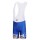 Omega Pharma-Quick Step Innergetic Korte Fietsbroeken Bib Blauw Wit