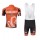 Teams Euskaltel Euskadi 2014 Fietskleding Set Fietsshirt Met Korte Mouwen+Korte Koersbroek