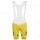 Yellow EF Education Frist Tour De France 2021 Korte Fietsbroeken Bib FZks5E