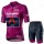 Purple Giro D'italia 2021 Ineos Grenaider Fietskleding Fietsshirt Korte Mouw+Korte Fietsbroeken ASPLKI