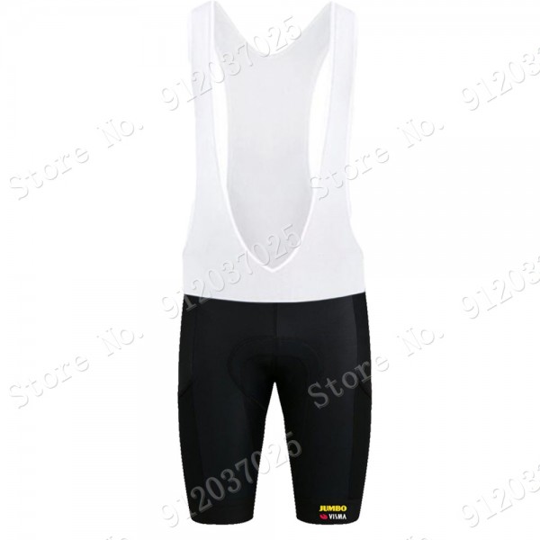 New Jumbo Visma 2021 Korte Fietsbroeken Bib EYZQ4I