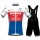 CHAMPION CZECH REPUBLIC Pro Team 2021 Fietskleding Set Wielershirts Korte Mouw+Korte Fietsbroeken Bib QcG4AF