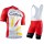 Wielerkleding Profteams 2020 COFIDIS SOLUTIONS CREDITS Fietskleding Set Fietsshirt Met Korte Mouwen+Koersbroek Korte