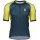 Wielerkleding Profteams 2020 SCOTT RC Premium Climber Wielershirt Met Korte Mouwen Giallo/Blauw