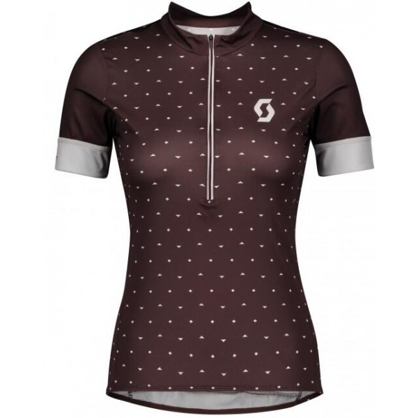 Wielerkleding Profteams 2020 Dames SCOTT Endurance 20 Wielershirt Met Korte Mouwen Marrone