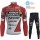 Winter Fleece ANDRONI GIOCATTOLI Team 2021 Fietskleding Set Wielershirts Lange Mouw+Lange Wielrenbroek Bib QXGOK