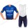Deceuninck Quick Step Irish 2021 Fietskleding Fietsshirt Korte Mouw+Korte Fietsbroeken Bib AISMS