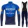 Deceuninck Quick Step Pro Team 2021 Fietskleding Set Wielershirts Lange Mouw+Lange Wielrenbroek Bib AEOCX