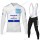 Deceuninck Quick Step 2020 Tour De France Fietskleding Set Wielershirts Lange Mouw+Lange Wielrenbroek Bib PGOOT