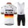 Jumbo Visma 2020 Germany Fietskleding Set Fietsshirt Met Korte Mouwen+Korte Koersbroek Bib MJBME