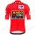 Jumvo Visma Spanish Pro 2021 Team Fietsshirts Korte Mouws PXQUT