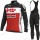 Lotto Soudal Pro Team 2021 Fietskleding Set Wielershirts Lange Mouw+Lange Wielrenbroek Bib PMLTP