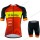 MMR Spain 2020 Fietskleding Set Fietsshirt Met Korte Mouwen+Korte Koersbroek Bib SSMKG