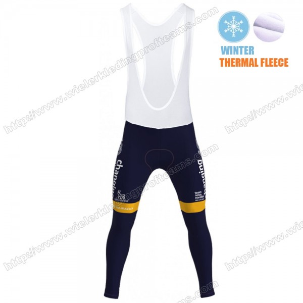 Winter Fleece Novo Nordisk Pro Team 2021 Lange Fietsbroeken Bib CCEKC