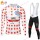 Winter Thermal Fleece UAE EMIRATES Tour De France 2020 Fietskleding Set Wielershirts Lange Mouw+Lange Wielrenbroek Bib QZDZZ