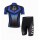 2014 Fox Racing Wielerkleding Set Wielershirts Korte Mouw+Fietsbroek Korte Bib Blauw
