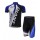 Goedkoop Giant 2014 Wielerkleding Set Wielershirts Korte Mouw+Fietsbroek Blauw Zwart