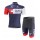 Goedkoop IAM Scott Wielerkleding Set Wielershirts Korte Mouw+Fietsbroek
