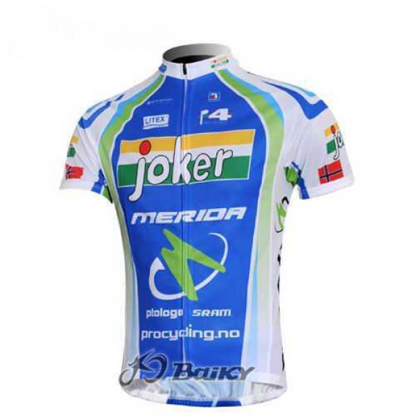 Joker Merida Pro Team Norvegia Wielershirt Met Korte Mouwen Groen Joker Merida Pro Team Norvegia Wielershirt Met Korte Mouwen Groen