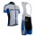 2013 KUOTA Fietskleding Set Fietsshirt Met Korte Mouwen+Korte Koersbroek Wit Blauw