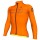 Wielershirt Korte Mouw M/L Ale Clima 2.0 Warm Air-Oranje Fluo