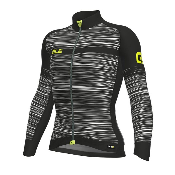 Ale PRR The End-Wit Wielershirt Lange Mouw