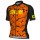 Ale Solid Cracle-Oranje Wielershirt Korte Mouw