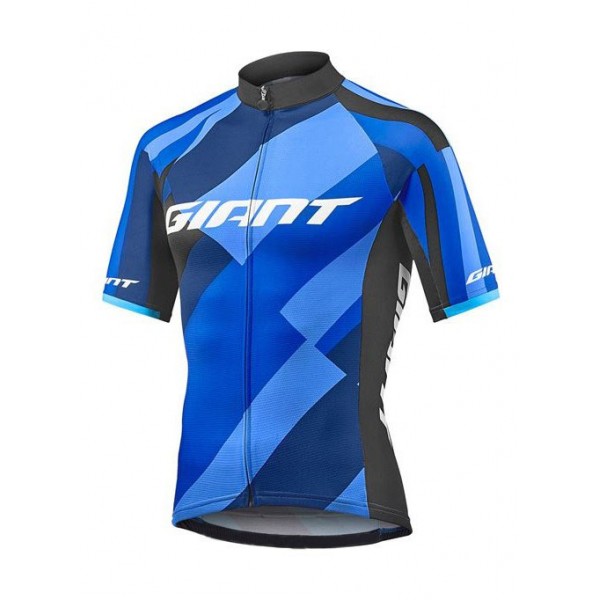 2018 Giant Elevate Blauw Wielershirt Korte Mouw 2018 Giant Elevate Blauw Wielershirt Korte Mouw