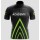 ISRAEL CYCLING ACADEMY Zwart Wielershirt Korte Mouw