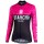 BIANCHI MILANO TERMENO Dames Zwart/Pink Wielershirt Lange Mouw