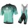 Bianchi Milano Conca Blue Fietskleding Set Wielershirt Korte Mouwen+Korte Fietsbroeken Bib
