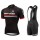 2018 Cervelo 3T Zwart Fietskleding Set Wielershirt Korte Mouw+Korte Fietsbroeken Bib