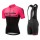 2018 Cervelo 3T Pink Fietskleding Set Wielershirt Korte Mouw+Korte Fietsbroeken Bib