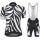 Cipollini Zebra Fietskleding Set Wielershirt Korte Mouw+Korte Fietsbroeken Bib
