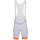Cipollini Easy Wit Oranje Korte Fietsbroeken Bib