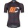 Cipollini Prestige Zwart Oranje Wielershirt Korte Mouw