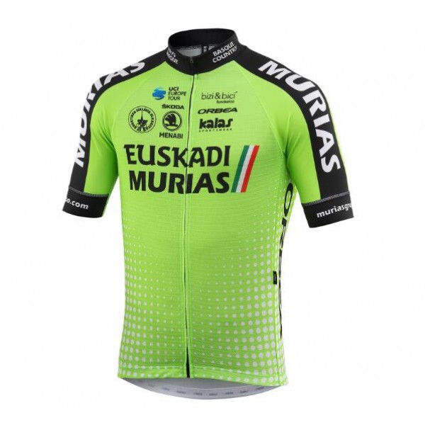 EUSKADI MURIAS 2018 TEAM Wielershirt Korte Mouw EUSKADI MURIAS 2018 TEAM Wielershirt Korte Mouw