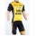 LottoNL-Jumbo 2018 Fietskleding Set Wielershirt Korte Mouwen+Korte Fietsbroeken
