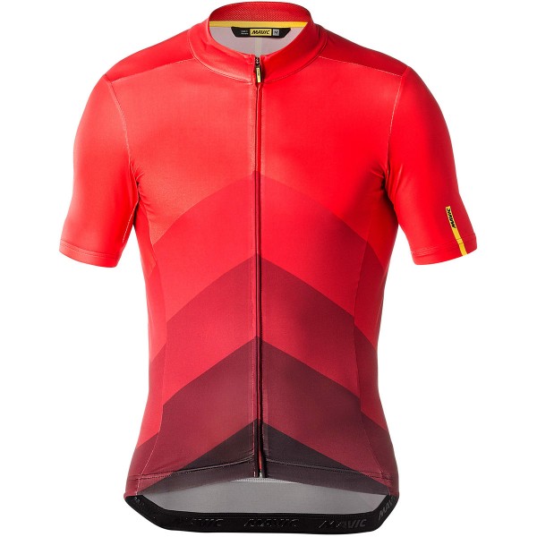 Mavic Cosmic Gradiant Rood Wielershirt Korte Mouw