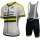 Mitchelton Scott 2018-Australian Champion Fietskleding Set Wielershirt Korte Mouw+Korte Fietsbroeken Bib