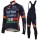 Nippo Vini Fantini Europa Ovini 2018 Fietskleding Set Wielershirt Lange Mouw+Lange Fietsbroeken Bib