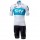 TEAM SKY 2018 Wit Fietskleding Set Wielershirt Korte Mouwen+Korte Fietsbroeken