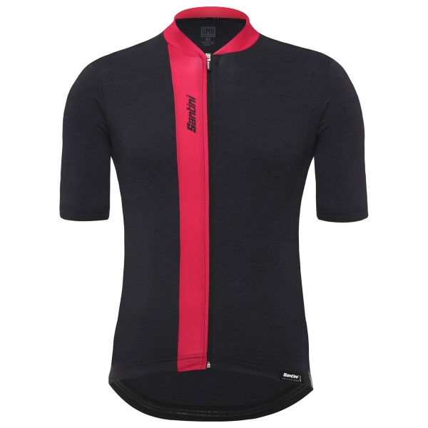 Santini Origine Rood Wielershirt Korte Mouw
